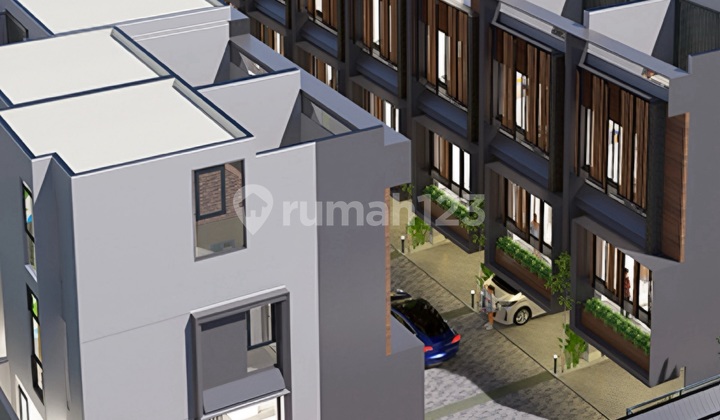 Rumah Indent 4 Lantai Dalam Townhouse Dekat Mega Kuningan Rumah Indent 4 Lantai Dalam Townhouse Dekat Mega Kuningan
