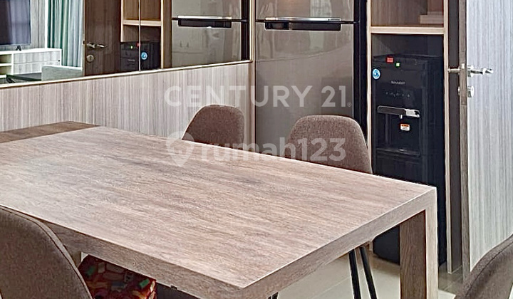ruang makan siap huni unit 2 kamar
