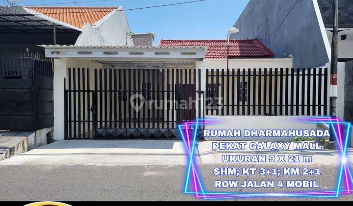 Rumah Dharmahusada Dekat Mall Baru Renovasi Row Jalan 4 Mobil 1
