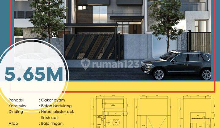 jual rumah taman surya 5. 9x25 1