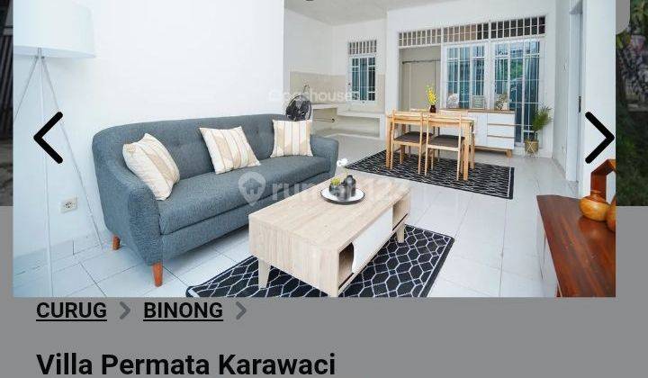 jual rumah lippo karawaci 8x15 2