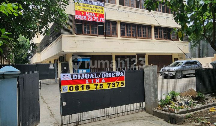 Gedung Tomang Raya. Luas Tanah 1125 M2. Harga Ekonomis.