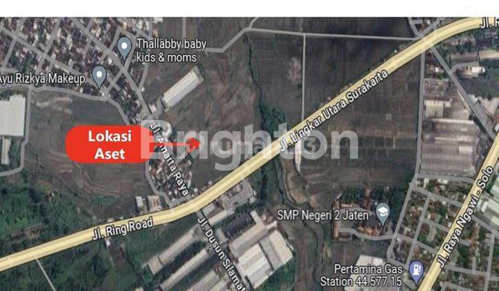 RING ROAD KARANGANYAR AREA INDUSTRI LAHAN KOSONG 2