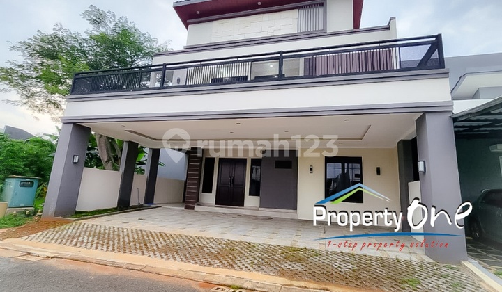 For Sale The Icon Cluster House with Modern Contemporary Concept in The Icon BSD