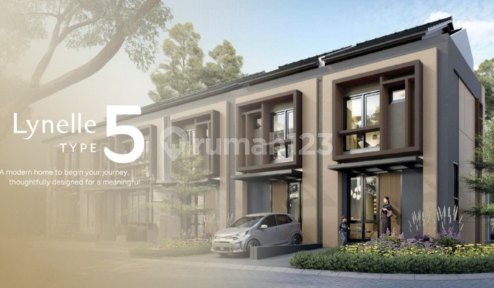 Dijual Rumah Baru Minimalis Modern Di Vireya BSD Harga Mulai Dari 1.2 Miliar