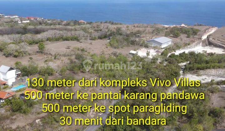 Dijual Tanah Murah Sekali Full View Laut Abadi 3