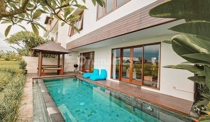 Dijual Beautiful Villa di Dalam Villa Ombak Cemagi 1