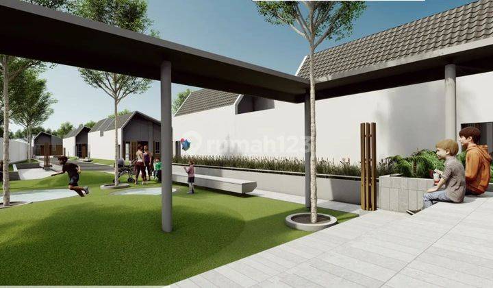 Termurah rumah ala jepang Pesona kenari townhouse DP nol persen fasilitas Masjid