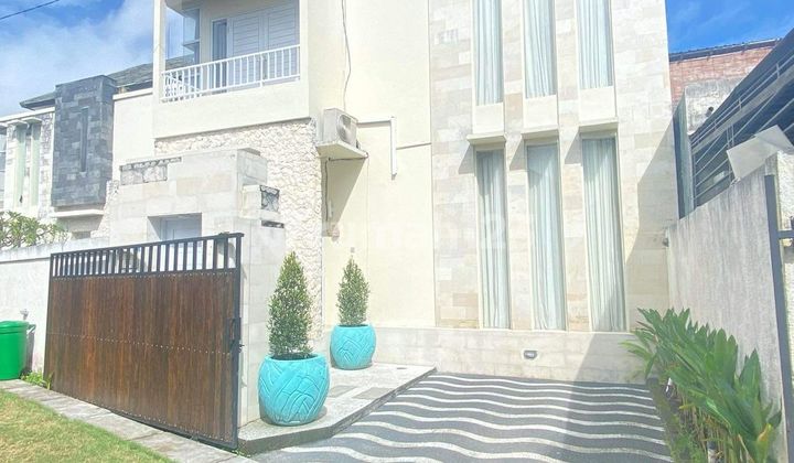 rumah semi villa di jimbaran,furnish 3 kmr, dkt mcd, kfc, tol