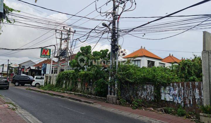 Tanah Dijalan Utama Batu Belig Seminyak,dtk Pantai,strategis 1