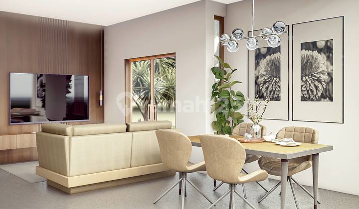 Apartment rumah Lease Hold Dinusa Dua,strategis,furnish,dkt Tol 2