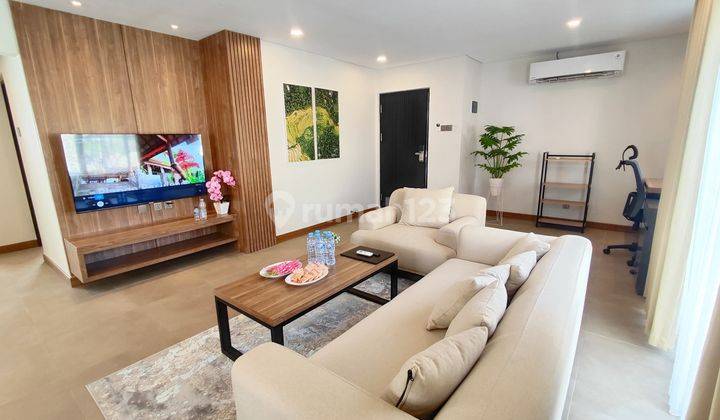 Apartment rumah Lease Hold Dinusa Dua,strategis,furnish,dkt Tol 2