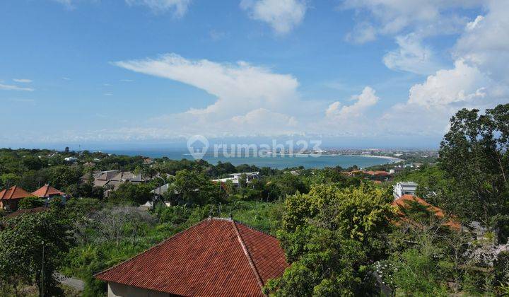 Tanah View Laut di Bukit Jimbaran,kawasan Villa,dkt Sidewalk,gwk 1