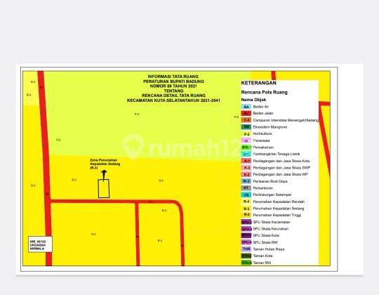 Full View Unblock Plot Land in Goa Gong Jimbaran, Lingk Villa 2