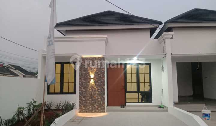Rumah Dalam Lingkungan Cluster, Lokasi Strategis Dekat Stasiun KRL Pondok Rajeg 1