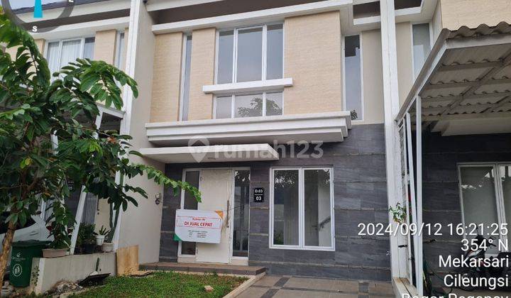 Rumah Dijual Citraland Cileungsi Cluster Montevarde Bogor Jabar 2