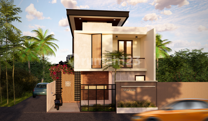 Vila Elegan 3 Kamar Tidur, Hak Sewa - Canggu, Bali 1