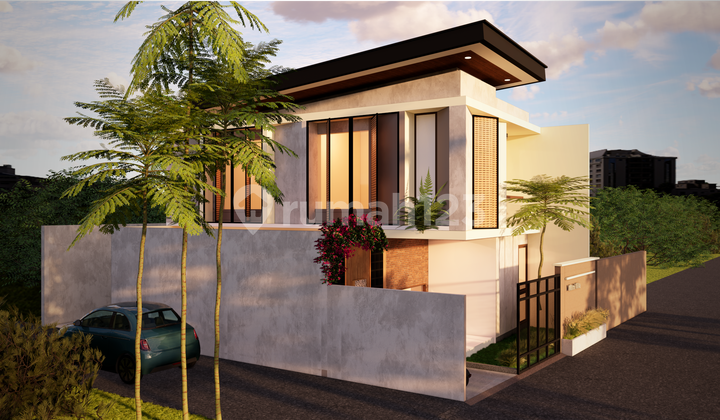 Vila Elegan 3 Kamar Tidur, Hak Sewa - Canggu, Bali 2