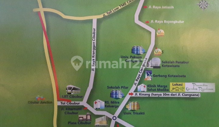 Rumah Murah, Shm, Dekat Kota Wisata 2