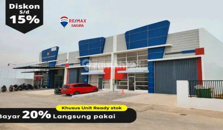 Bizpark - Gudang / Pabrik dalam Kawasan Industri Jababeka Cikarang Utara, Bekasi 1