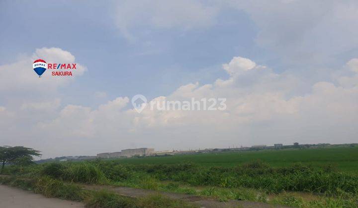 Dijual Kavling Zona Industri Luas Tanah 400.000 m² di Jalan Provinsi Rengas Bandung Cikarang , Bekasi  