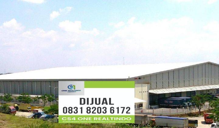 Dijual Cepat Pabrik Kondisi Bagus Size 30,001 M2 Dalam Kawasan Industri Delta Silicon, Lippo Cikarang, Cibatu, Bekasi  1