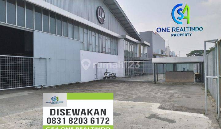 Disewakan Pabrik Bagus Baru Di Kawasan Industri Delta Silicon 1