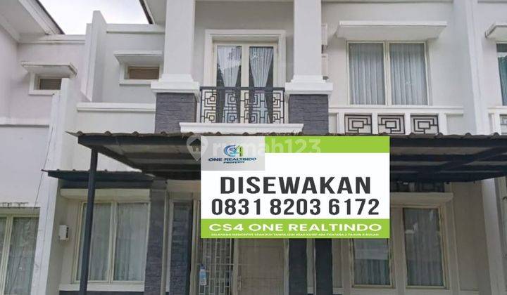 Disewakan Rumah 2 Lantai Kondisi Bagus Cluster Florencia Lippo Cikarang By Cs4 One Realtindo Property 1