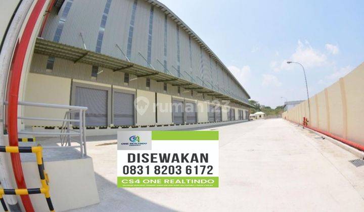 Disewakan Ex Gudang Bisa Peruntukan Pabrik Lokasi Delta Silicon 1