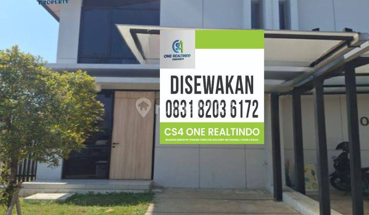 Disewakan Rumah Minimalist Modern 2 Lantai di Cluster Waterfront Lippo Cikarang By Cs4 One Realtindo Property 1