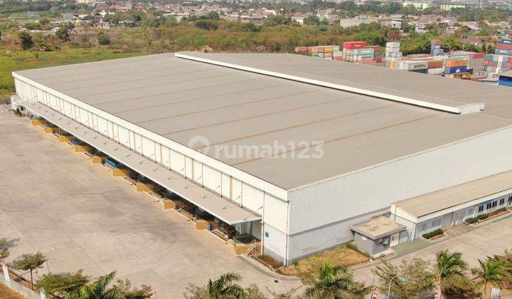 Disewakan Gudang Siap Pakai Luas 16,876 M2 Di Dry Port Jababeka  1