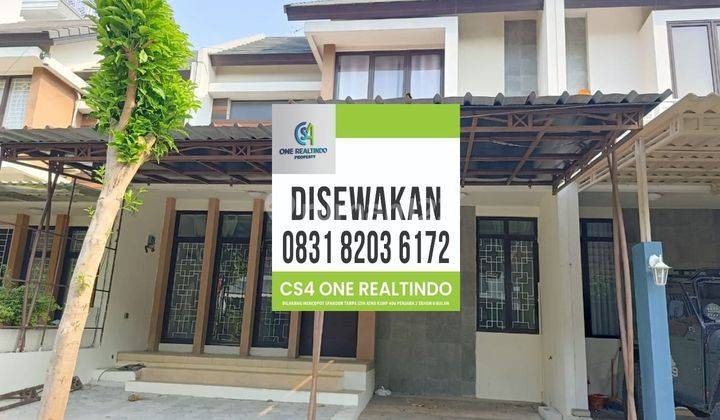 Disewakan Rumah 2 Lantai Minimalis Modern Di Cluster Cosmo Estate By Cs4 One Realtindo Property 1