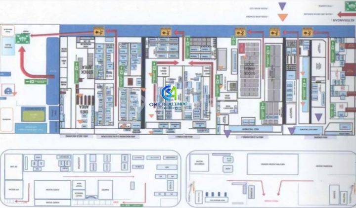 Dijual Pabrik Super Murah Luas 1,1 Hektar di Kawasan Industri Jababeka 2