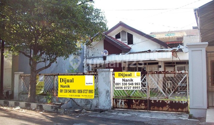 Rumah Hitung Tanah !!! di Panjang Jiwo Permai Selatan Surabaya Selatan, Luas 9 x 25 m2, Hadap Selatan