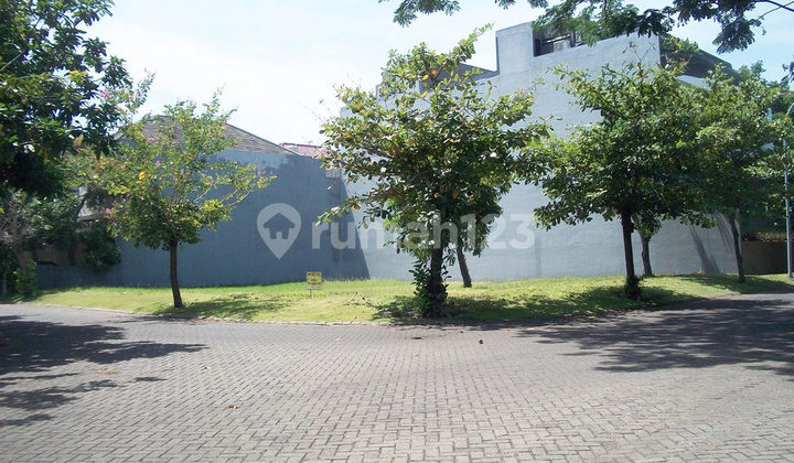 Tanah di Pakuwon City Cluster San Antonio Surabaya Timur, Luas 17 x 20 m2, Pojokan/Hook