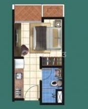 Apartment Taman Anggrek Residence (Studio) 1