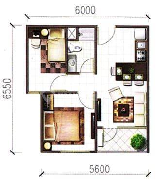 Apartment Sky Terrace (2 BR) 1