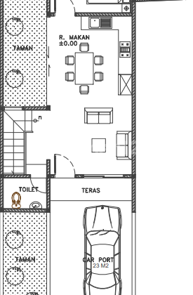 Rumah Taman Surya 5 (Ukuran 6x17,2 m) 2