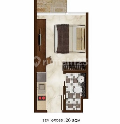 Apartment Puri Mansion (Studio)