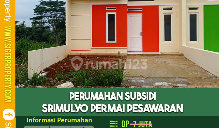 Rumah Subsidi Murah Bangunan Tinggi Pinggir Jalan 7