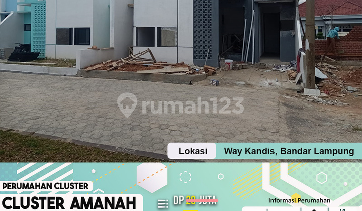 Perumahan Cluster di Way Kandis Bandar Lampung 9