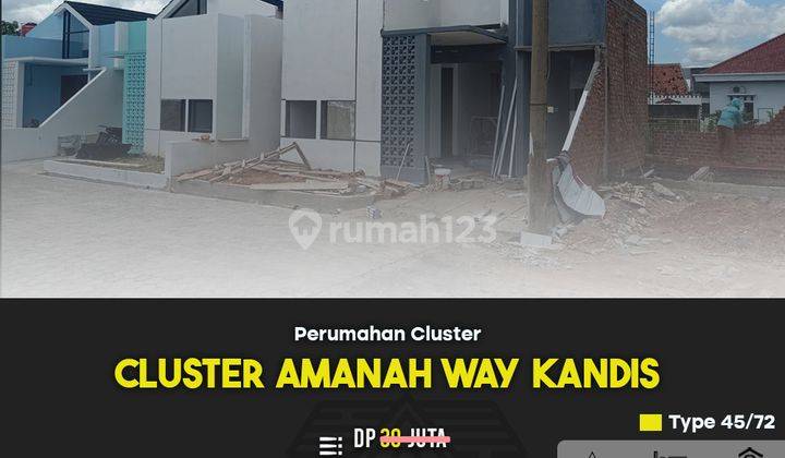 Perumahan Cluster di Way Kandis Bandar Lampung 1