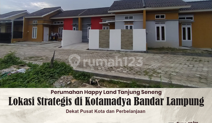 Perumahan Cluster Bandar Lampung Tanjung Seneng 1