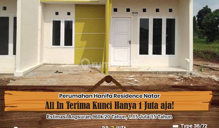 Rumah Subsidi All In Hanya 1 Juta Terima Kunci 5