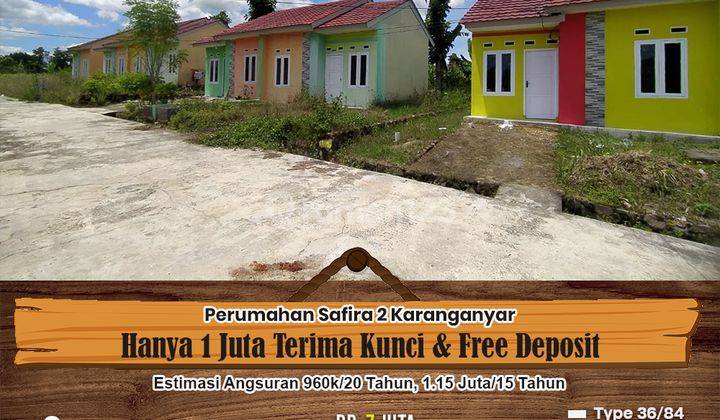 Peumahan Subsidi Karanganyar Free Dp Dekat Pasar 6