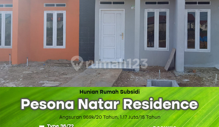Hunian Rumah Subsidi Perbatasan Bandar Lampung 1