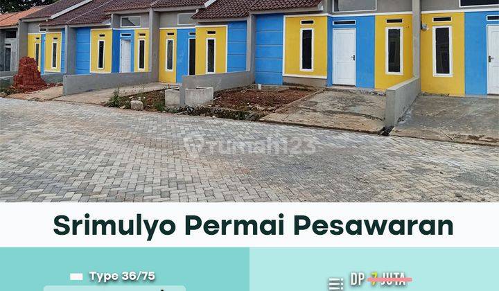 Rumah Hunian Asri Siap Huni di Srimulyo Permai Pesawaran 1