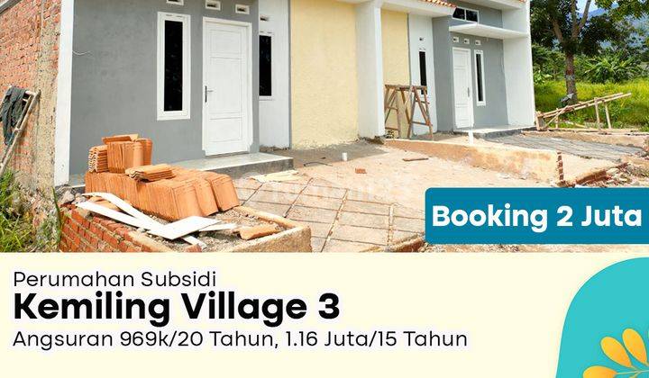 Rumah Subsidi Hunian Nyaman 2 Kamar Bangunan Baru 2
