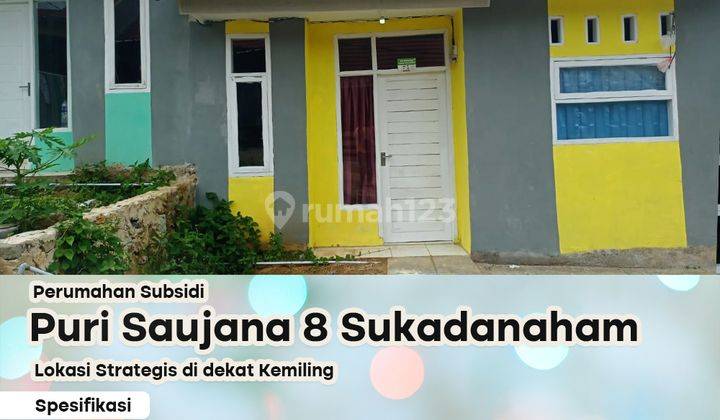 Rumah Subsidi 2 Kamar Siap Huni di Kotamadya 1