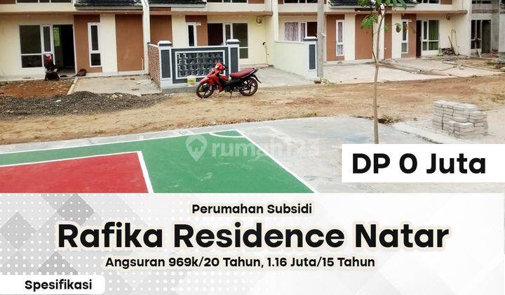 Rumah Hunian Asri 2 Kamar Angsuran 1 Jutaan 1